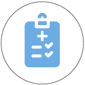 automated care plan recommendations icon