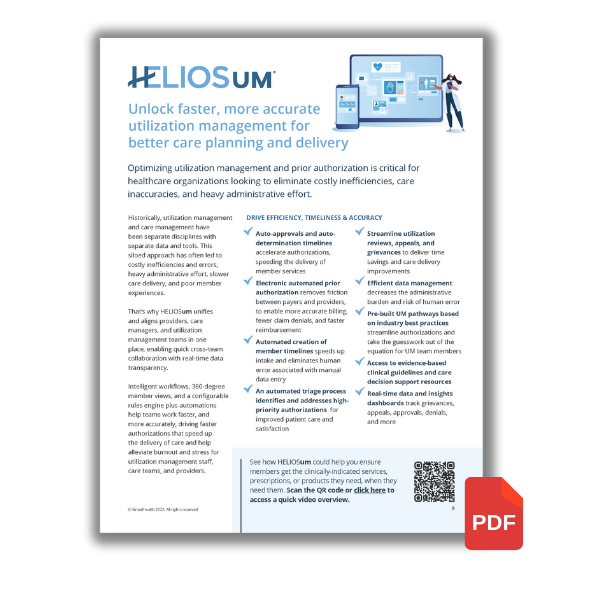 HELIOSum fact sheet