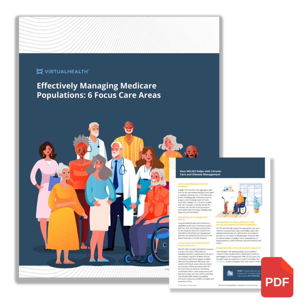 Medicare White paper Care Focus Areas